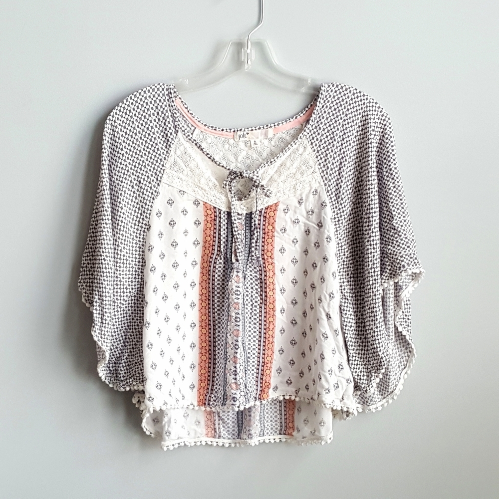 JOLT Boho lace top